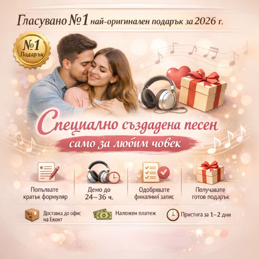 Подари песен оригинален подарък за всеки повод и случай Подари песен оригинален подарък за всеки повод и случай